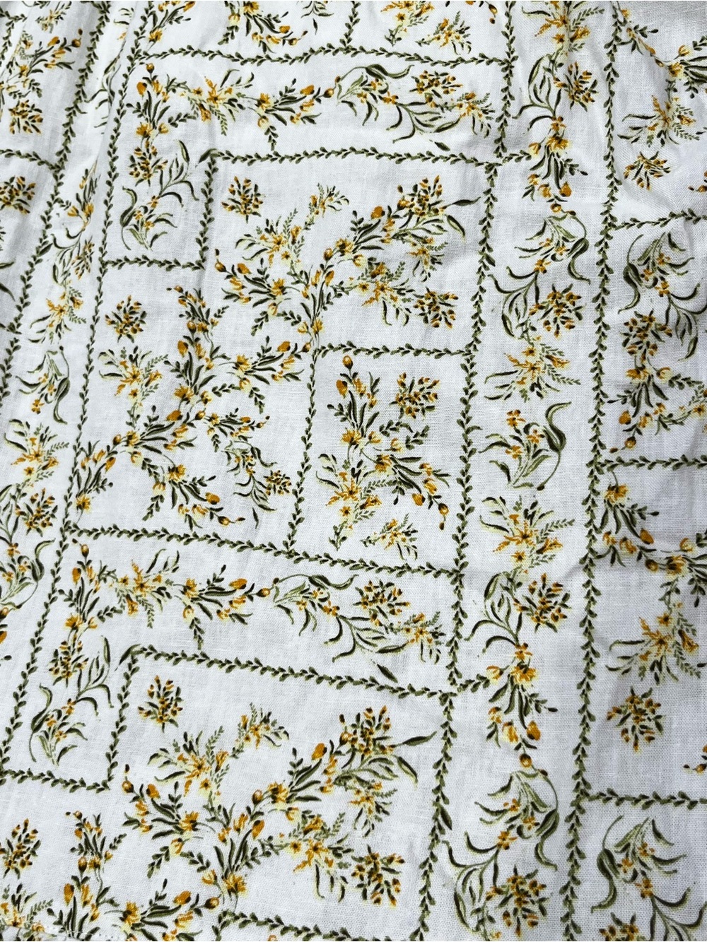 Joie White Yellow Floral Linen Blend Halter Midi Maxi Dress NWT Size 8 - Picture 12 of 13